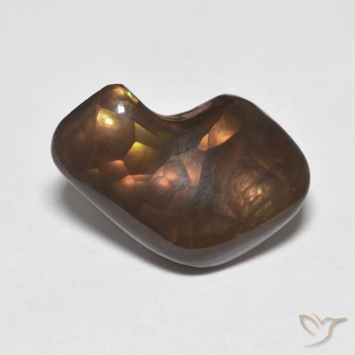 4.74ct Natural Multicolorido Ágata de fogo, Chique, Opaco