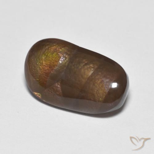 Ágata de fogo Multicolorido Natural 3.82ct, Chique, Opaco