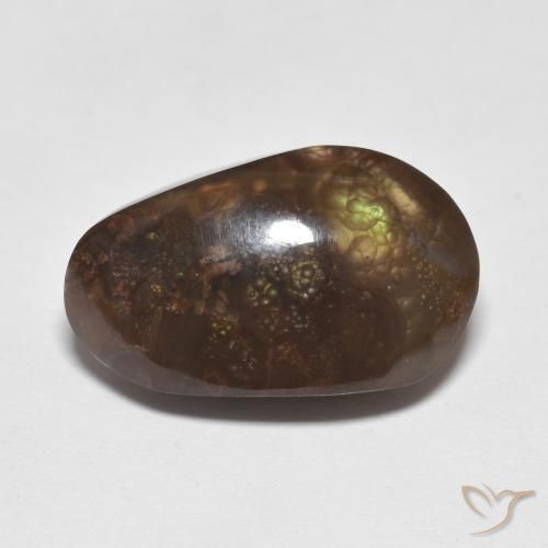 8.48ct Natural Multicolorido Ágata de fogo, Chique, Opaco