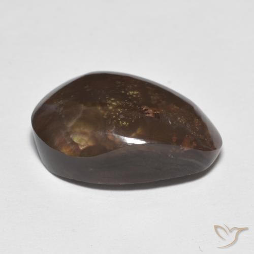 Ágata de fogo Multicolorido Natural 8.48ct, Chique, Opaco
