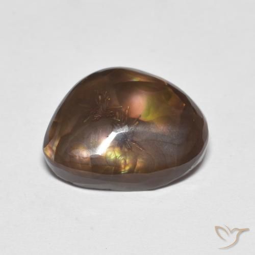 Ágata de fogo Multicolorido Natural 4.74ct, Chique, Opaco