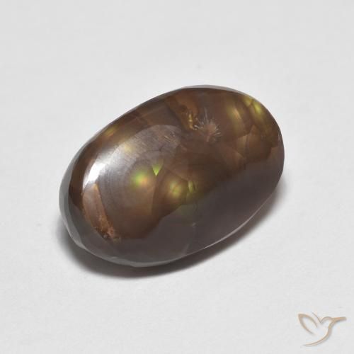 Ágata de fogo Multicolorido Natural 4.62ct, Chique, Opaco