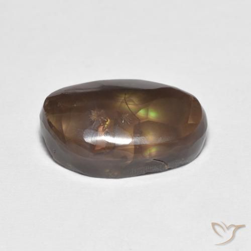 Ágata de fogo Multicolorido Natural 4.62ct, Chique, Opaco