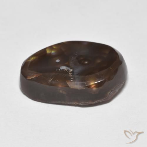 Ágata de fogo Multicolorido Natural 9.24ct, Chique, Opaco