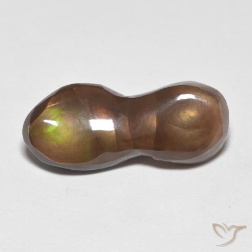 6.62ct Natural Multicolorido Ágata de fogo, Chique, Opaco