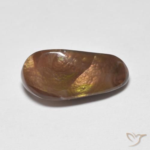 4.61ct Natural Multicolorido Ágata de fogo, Chique, Opaco