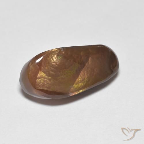 Ágata de fogo Multicolorido Natural 4.61ct, Chique, Opaco