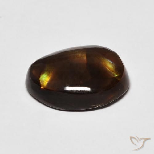 Ágata de fogo Multicolorido Natural 5.70ct, Chique, Opaco