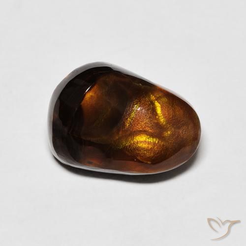 5.12ct Natural Multicolorido Ágata de fogo, Chique, Opaco
