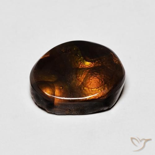 Ágata de fogo Multicolorido Natural 5.21ct, Chique, Opaco