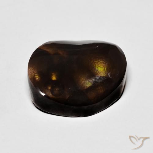 Ágata de fogo Multicolorido Natural 10.38ct, Chique, Opaco