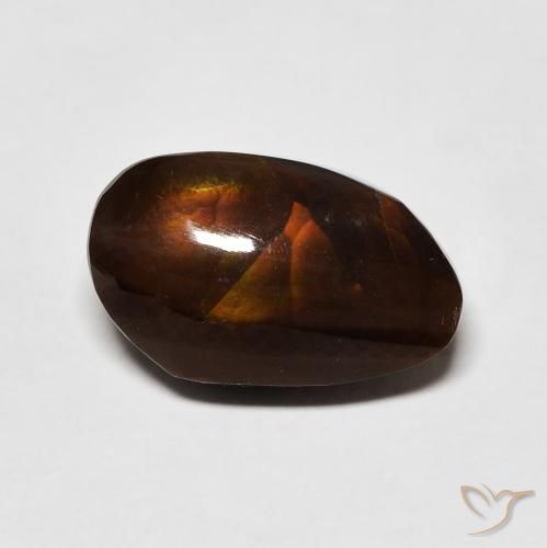6.99ct Natural Multicolorido Ágata de fogo, Chique, Opaco