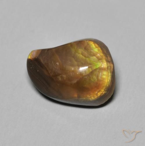 Ágata de fogo Multicolorido Natural 3.74ct, Chique, Opaco