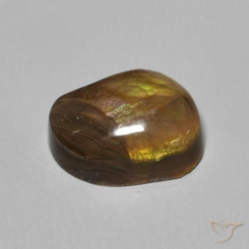 Ágata de fogo Multicolorido Natural 3.74ct, Chique, Opaco
