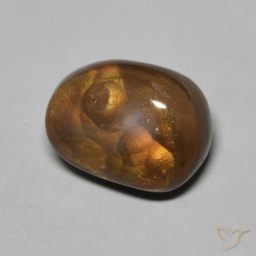 Ágata de fogo Multicolorido Natural 4.96ct, Chique, Opaco