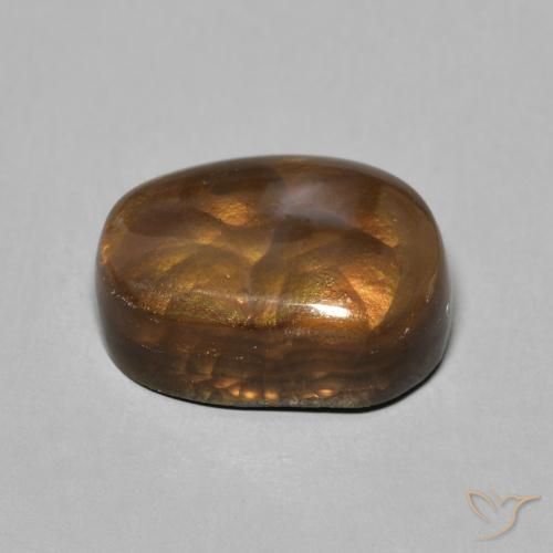 Ágata de fogo Multicolorido Natural 4.96ct, Chique, Opaco
