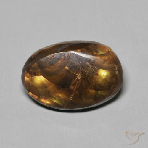 5.05ct Natural Multicolorido Ágata de fogo, oval, Opaco