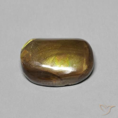 Ágata de fogo Multicolorido Natural 2.41ct, Chique, Opaco