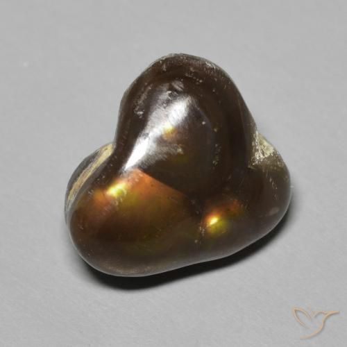 Ágata de fogo Multicolorido Natural 6.71ct, Chique, Opaco
