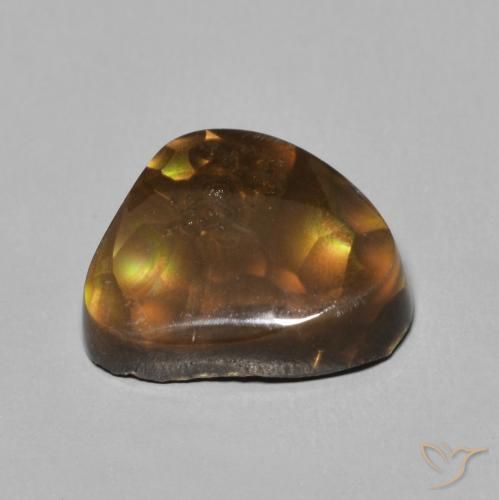 Ágata de fogo Multicolorido Natural 4.48ct, Chique, Opaco
