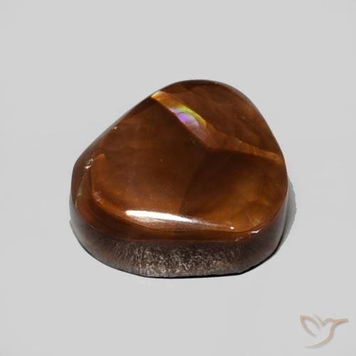 Ágata de fogo Multicolorido Natural 4.30ct, Chique, Opaco