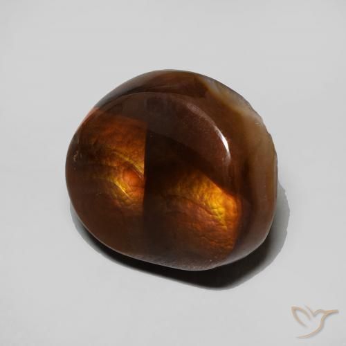 Ágata de fogo Multicolorido Natural 6.28ct, Chique, Opaco