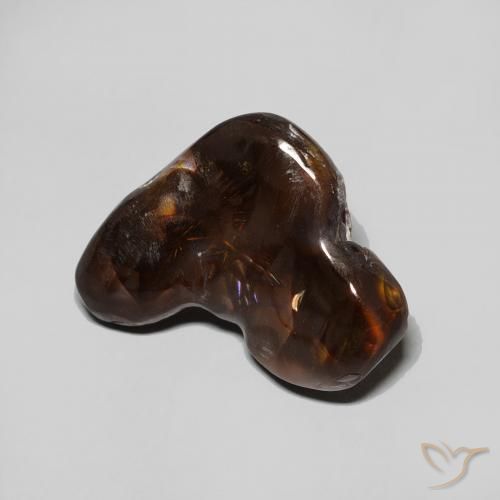 Ágata de fogo Multicolorido Natural 5.35ct, Chique, Opaco