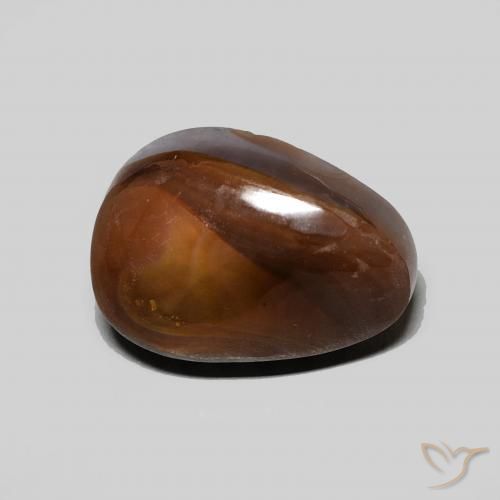 4.40ct Natural Multicolorido Ágata de fogo, Chique, Opaco