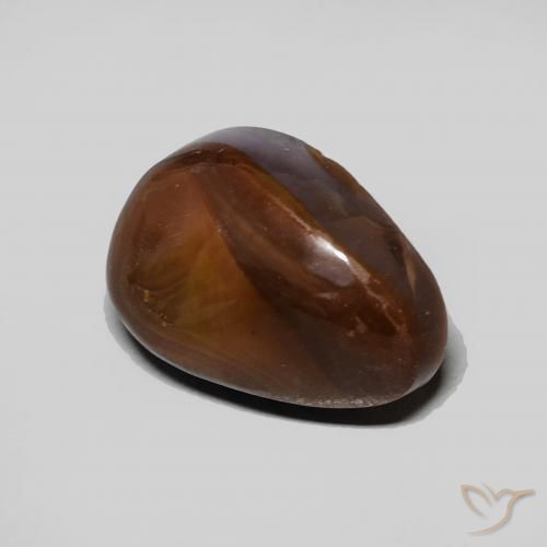 Ágata de fogo Multicolorido Natural 4.40ct, Chique, Opaco