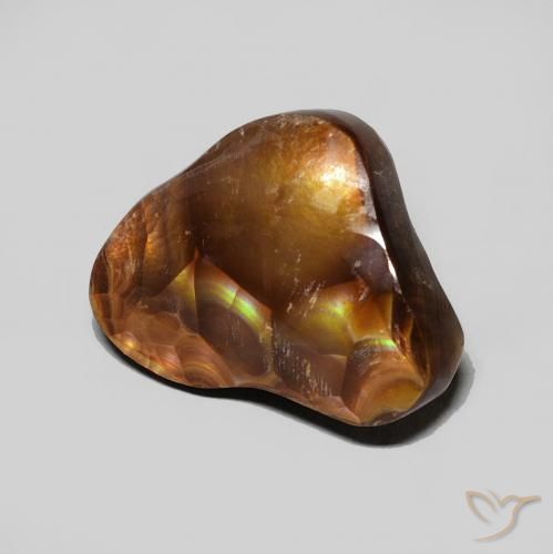 Ágata de fogo Multicolorido Natural 4.62ct, Chique, Opaco