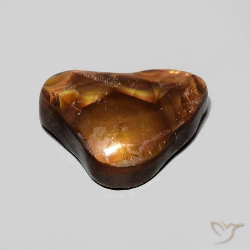 Ágata de fogo Multicolorido Natural 4.62ct, Chique, Opaco