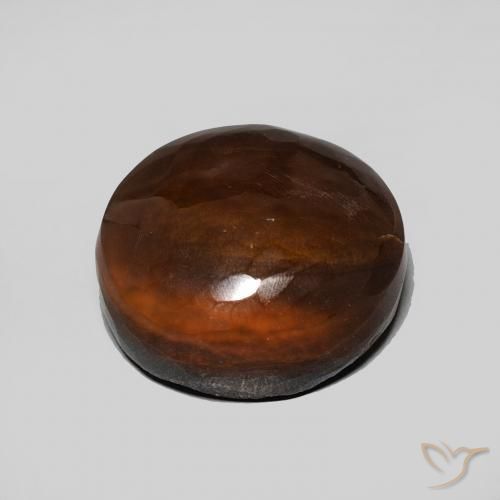 Ágata de fogo Multicolorido Natural 5.06ct, oval, Opaco