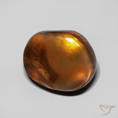 Ágata de fogo Multicolorido Natural 5.28ct, Chique, Opaco