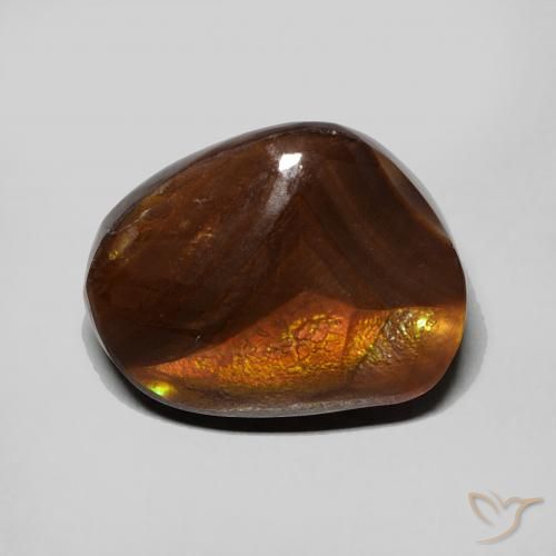 6.34ct Natural Multicolorido Ágata de fogo, Chique, Opaco, Photo A