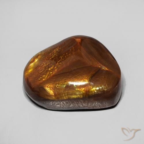 Ágata de fogo Multicolorido Natural 6.34ct, Chique, Opaco