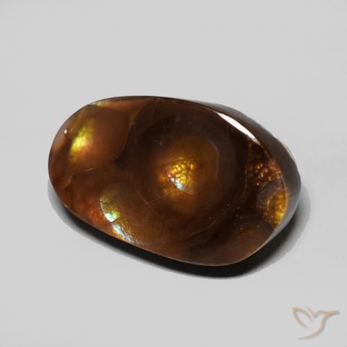 Ágata de fogo Multicolorido Natural 6.54ct, Chique, Opaco