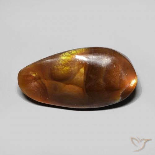 6.88ct Natural Multicolorido Ágata de fogo, Chique, Opaco