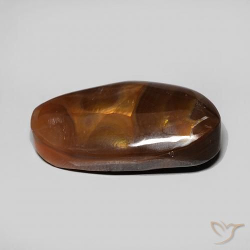 Ágata de fogo Multicolorido Natural 6.88ct, Chique, Opaco