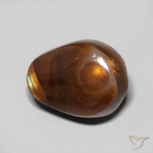 Ágata de fogo Multicolorido Natural 6.05ct, Chique, Opaco