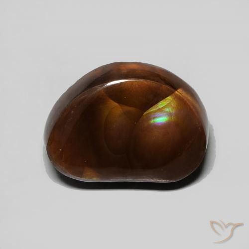 5.32ct Natural Multicolorido Ágata de fogo, Chique, Opaco