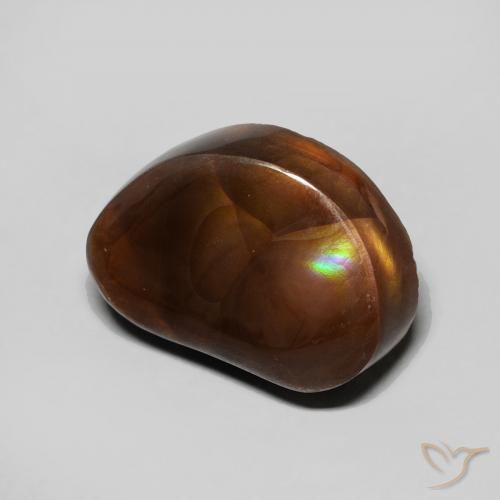 Ágata de fogo Multicolorido Natural 5.32ct, Chique, Opaco