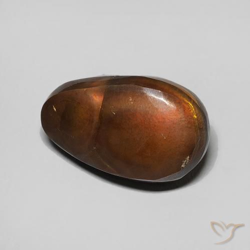 Ágata de fogo Multicolorido Natural 4.60ct, Chique, Opaco