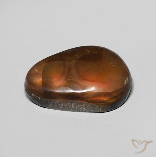 Ágata de fogo Multicolorido Natural 4.60ct, Chique, Opaco