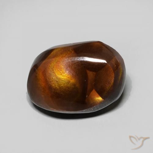 5.51ct Natural Multicolorido Ágata de fogo, Chique, Opaco