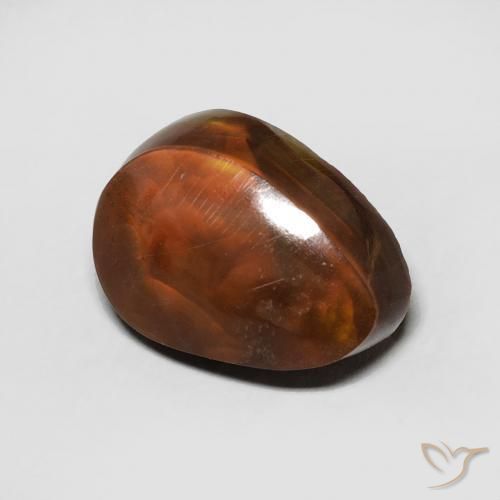 Ágata de fogo Multicolorido Natural 4.32ct, Chique, Opaco