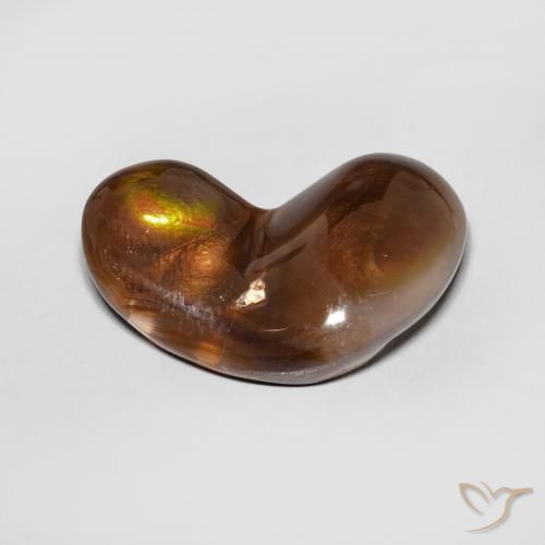 Ágata de fogo Multicolorido Natural 6.52ct, Chique, Opaco
