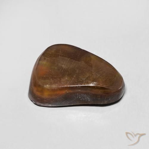 Ágata de fogo Multicolorido Natural 4.62ct, Chique, Opaco