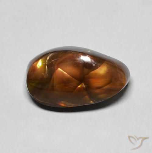 4.45ct Natural Multicolorido Ágata de fogo, Chique, Opaco