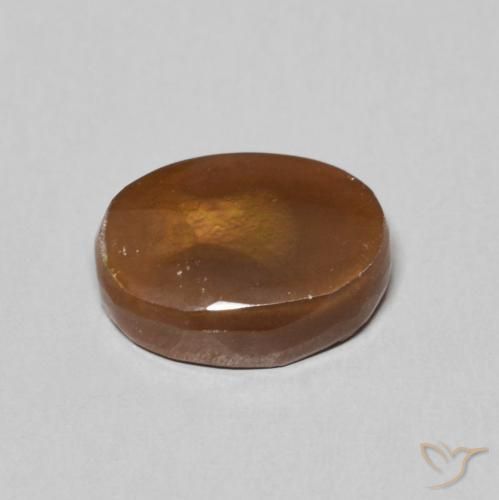 Ágata de fogo Multicolorido Natural 2.59ct, oval, Opaco