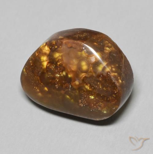 Ágata de fogo Multicolorido Natural 8.46ct, Chique, Opaco